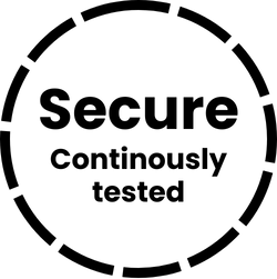 Secure — continuously tested